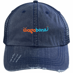 6990 Distressed Unstructured Trucker Cap - Image 4