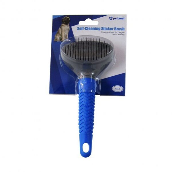 PetCrest Self-Cleaning Slicker Brush