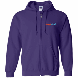 G186 Zip Up Hooded Sweatshirt - Image 2