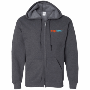 G186 Zip Up Hooded Sweatshirt - Image 3