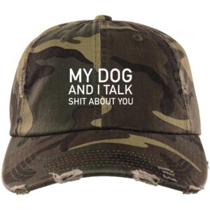 DT600 Distressed Dad Cap - Image 6