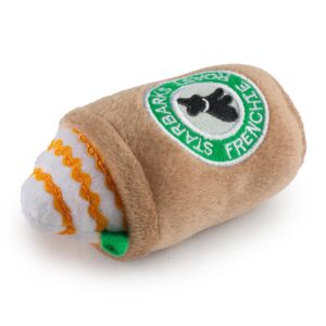 Starbarks Frenchie Roast Plush Toy with straw XL - Image 2