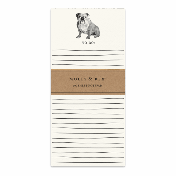 Molly & Rex 100 Sheet To-Do List Notepad