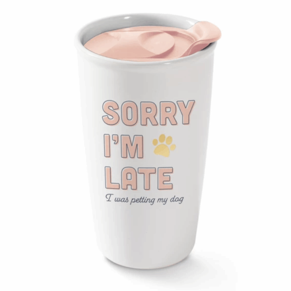 Dog Themed Travel Mugs