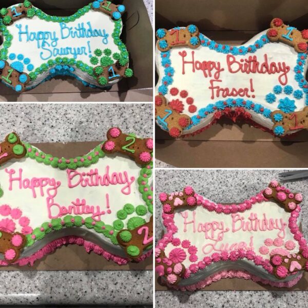 Custom Dog Birthday Cakes