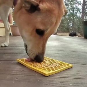 Honeycomb Design Enrichment Lick Mat - Image 2