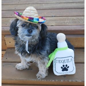 Dog Sombrero and Tequila Plush Pack - Image 2