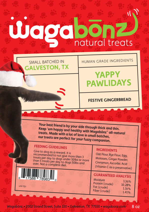 Wagabonz Yappy Pawlidays Bagged Treats