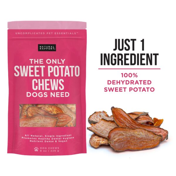 The Only Sweet Potato Chews Dogs Need
