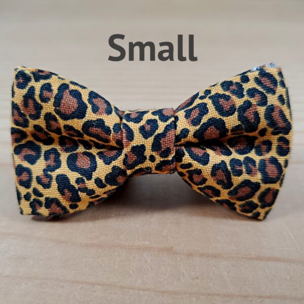 Cheeky Chic Leopard Bow Tie
