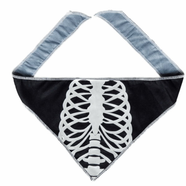Glow-in-the-Dark Skeleton Bandana