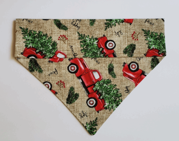 Old Time Christmas (Red Truck) Bandana