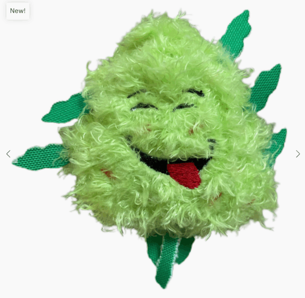 Bud Jr. the Weed Nug Cat Toy