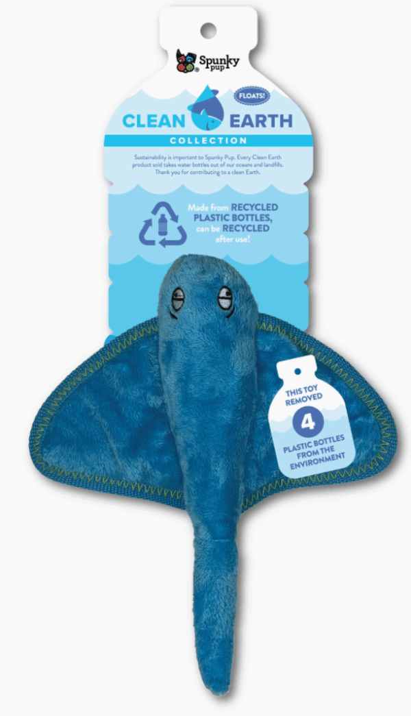 Clean Earth Plush Stingray