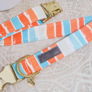Beach Vibes Dog Collar- Rose Gold - Image 2