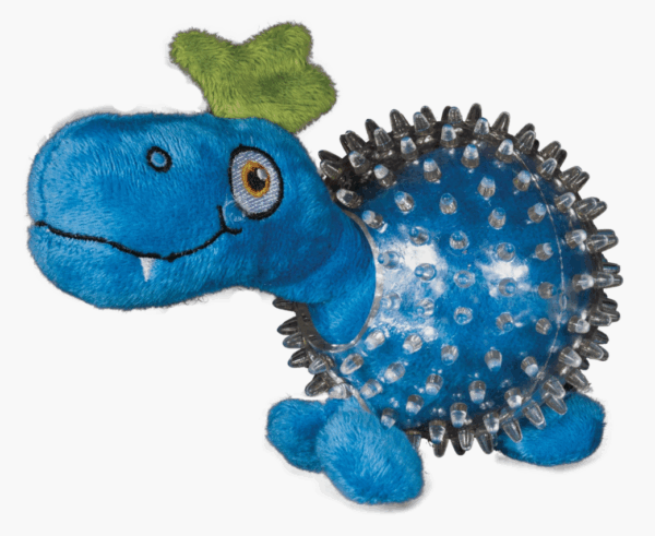 Dino in Clear Spiky Ball