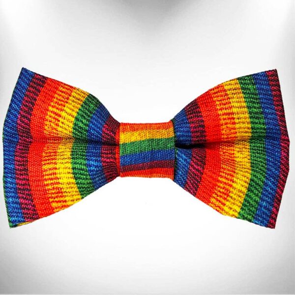 Rainbow Pride Bow