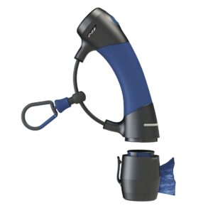 Gismo Leash Handle With Poop bag holder and Flashlight