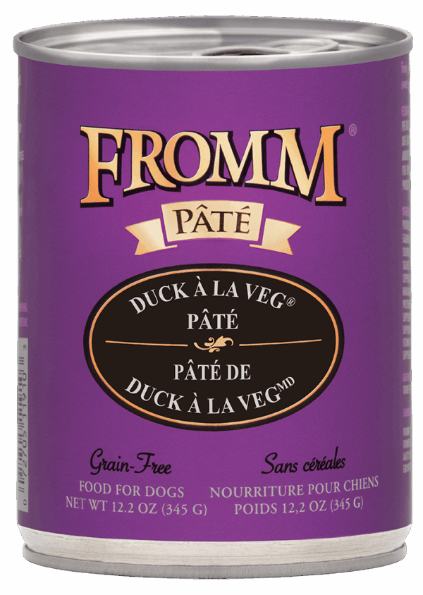 Fromm Duck A La Veg Pate Can Dog Food