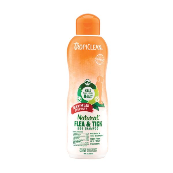 TropiClean Natural Flea & Tick Shampoo