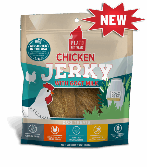 Chicken Jerky w/ Goat Milk