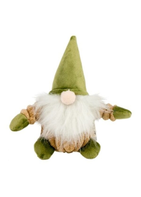 Plush Gnome w/Squeaker Toy