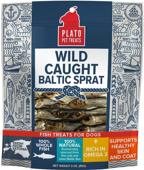 Wild Caught Baltic Herring Fish Treat