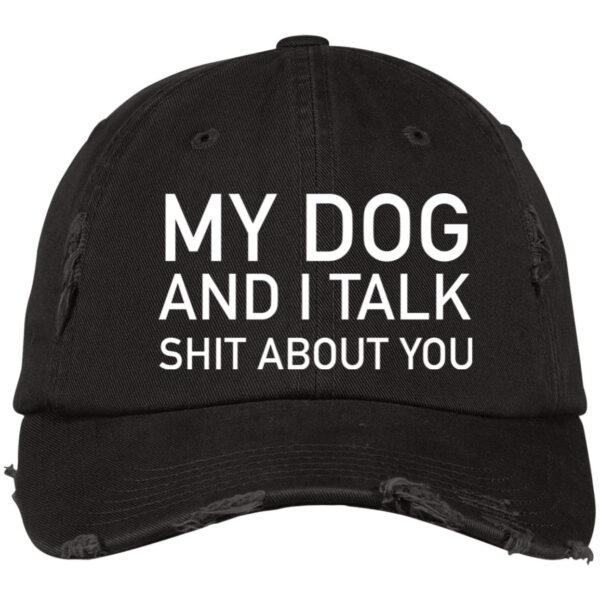 DT600 Embroidered Distressed Dad Cap
