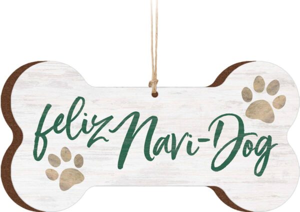 Feliz Navi - Dog Ornament