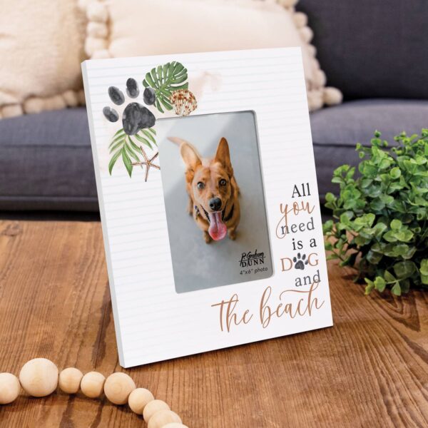 All You Need Is A Dog And The Beach Photo Frame (4x6 Photo)