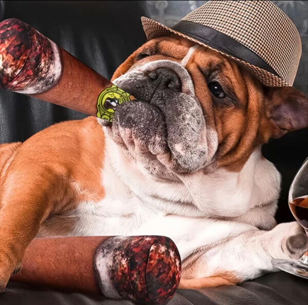Imitation Cigar Squeaky Toy