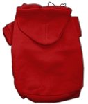 Blank Pet Hoodie-Red