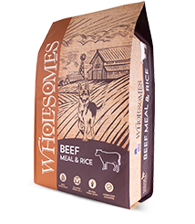 WholeSomes Beef Meal & Rice Dog Food
