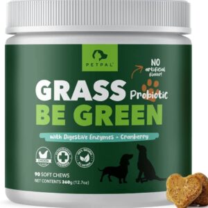Green Grass Urine Soft Chew Treats for Dogs