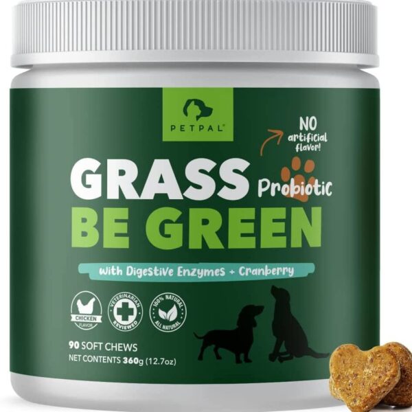 Green Grass Urine Soft Chew Treats for Dogs