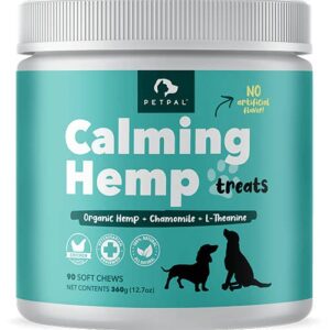 Calming Hemp Soft Chew Treats for Dogs