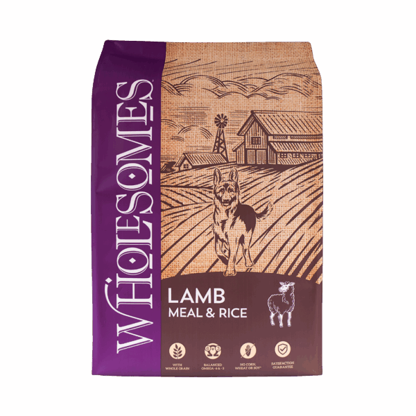 WholeSome Lamb Meal & Rice Dog Food