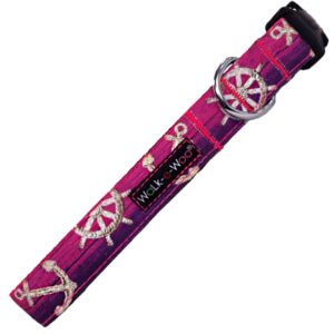 Anchors Away Collar- Magenta