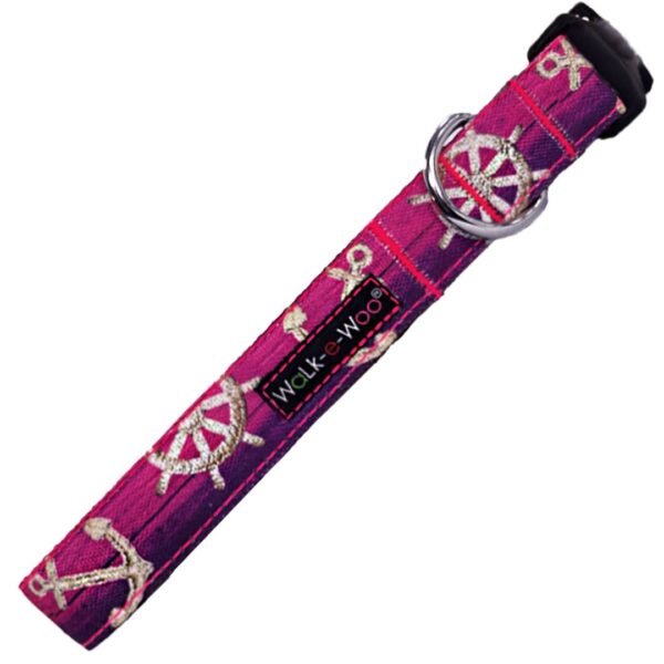 Anchors Away Collar- Magenta