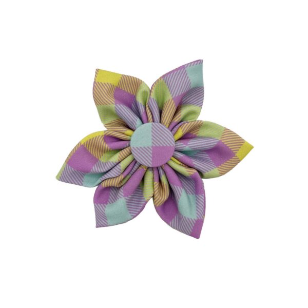 Pinwheel Lavender Lemon Check