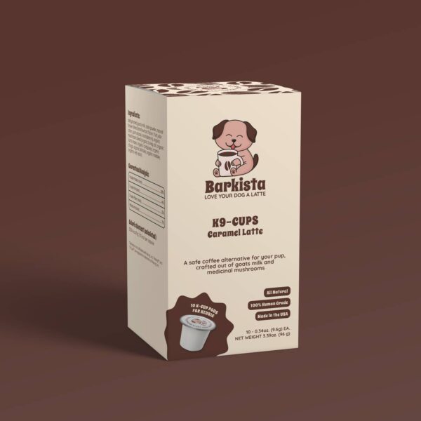 Barkista K-9 Cups Caramel Latte