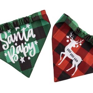Santa Baby Reversible Dog Bandana - Image 2