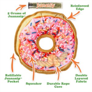 Tuffer Chewer Refillable Donut Toy - Image 2