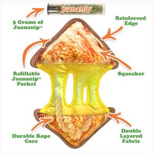 Tuffer Chewer Refillable Grilled Cheese Toy - Image 2