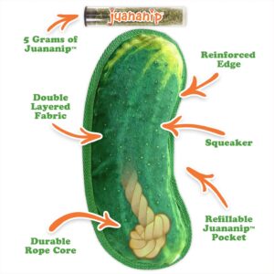 Tuffer Chewer Refillable Dill Pickle Toy - Image 2