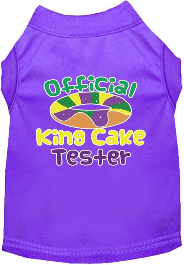 King Cake Tester Mardi Gras Shirts