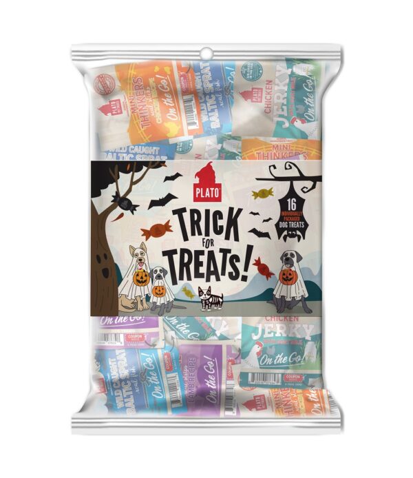 Plato Trick For Treats Variety Pack 16ct