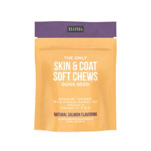 The Only Skin & Coat Soft Chews Dogs Need 1oz.