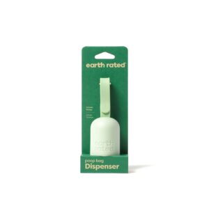 Earth Rated Poop Bag Dispenser with Unscented 15 Bags