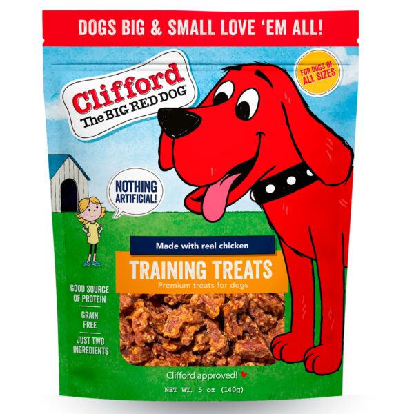 Clifford the Big Red Dog Chicken Training Treats 5 oz